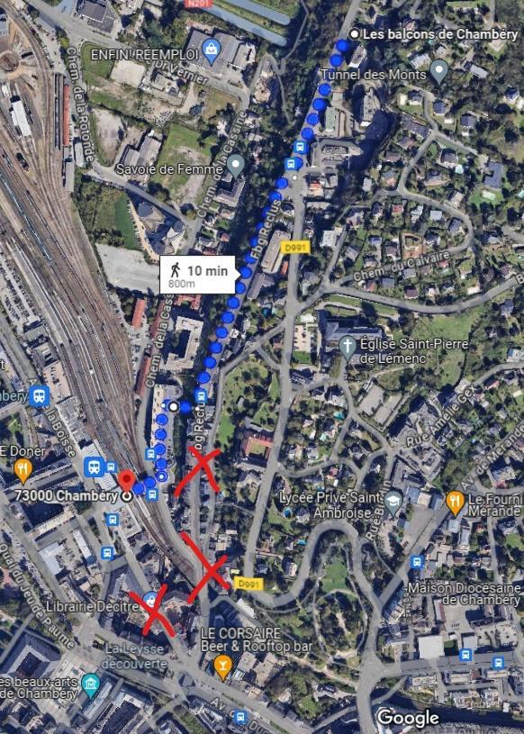 Les Balcons De Chambery Apartman Kültér fotó